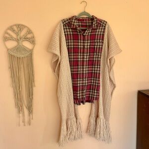 Upcycled Plaid Box Top